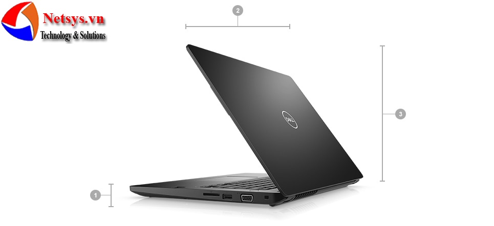 Latitude 3480 - Kích thước và trọng lượng