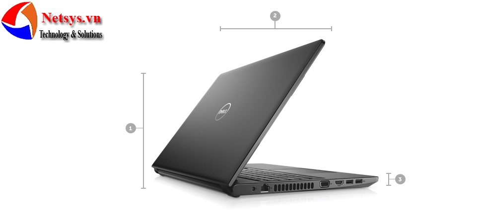 Vostro 15 3000 - Kích thước Vostro 15 3000 - Kích thước
